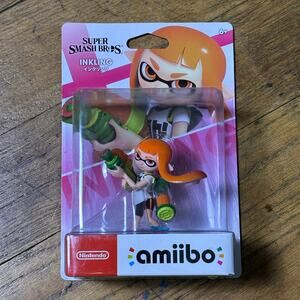 Nintendo Amiibo Inkling Girl (Splatoon) Super Smash Bros. Series NEW